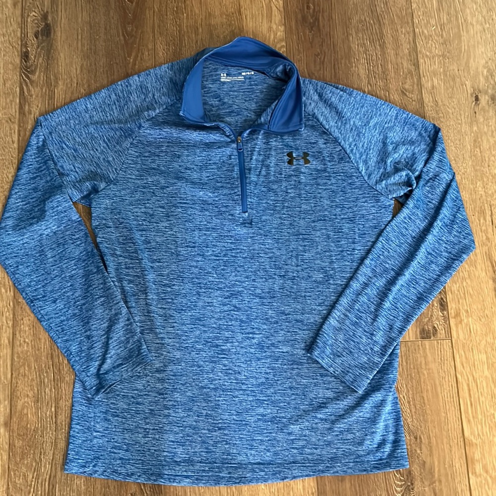 Men’s under armour pullover with zip